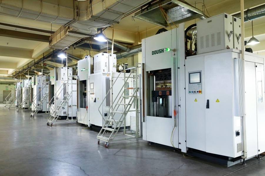 Jiangsu Kunyuan Rubber & Plastic Technology Co.,Ltd Produktionslinie des Herstellers