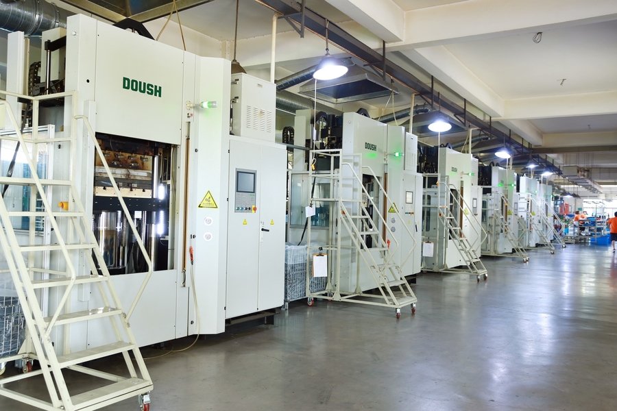 Jiangsu Kunyuan Rubber & Plastic Technology Co.,Ltd Produktionslinie des Herstellers