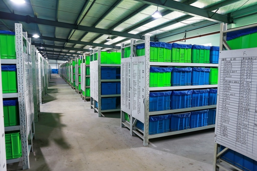 Jiangsu Kunyuan Rubber & Plastic Technology Co.,Ltd Produktionslinie des Herstellers
